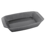 تابه مستطیل شیشه ای 35 سانتیمتر 2.4 لیتر طوسی کوکینگ پلی آو کالرز 005101012