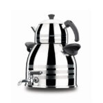 سماور رو اجاقی شیر دار 1.0 + 5.0 لیتر استیل براق رابی مگا کرکماز 014