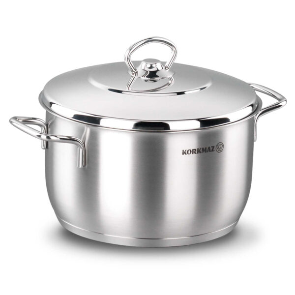 قابلمه 22 سانتیمتر 4.5 لیتر استیل آسترا کرکماز 1895-1 - تصویر 1