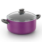 قابلمه 20 سانتیمتر 3.0 لیتر بنفش گرانیت لینا کرکماز 1102