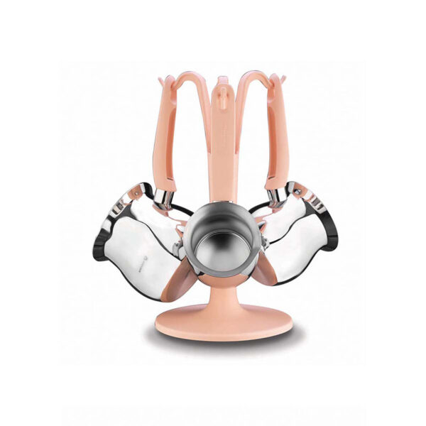 سرویس قهوه جوش 4 پارچه استیل فلامینگو کرکماز 1200 - تصویر 1