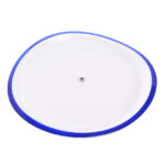 بشقاب بلور 33 سانتیمتر آبی فلو والترگلس 1201242