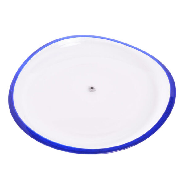 1201242-Walther-Glass.jpg بشقاب بلور 33 سانتیمتر آبی فلو والترگلس 1201242 - تصویر 1