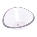 کاسه بلور 23 سانتیمتر ساده ویو والترگلس 1211584