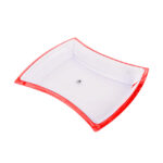 بشقاب بلور 30 سانتیمتر قرمز وینکس والترگلس 1214488