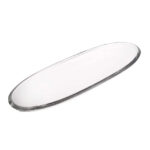 دیس بلوری بیضی 50.5 سانتیمتر ساده دیپ والترگلس 1216387