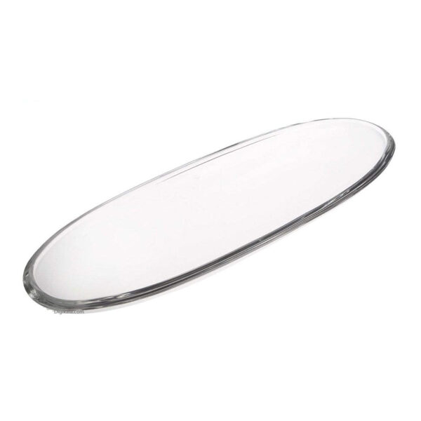 دیس بلوری بیضی 50.5 سانتیمتر ساده دیپ والترگلس 1216387 - تصویر 1