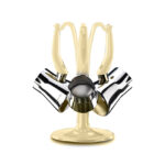 سرویس قهوه جوش 4 پارچه 3+4+5 فنجان استیل اوا کرکماز 1223