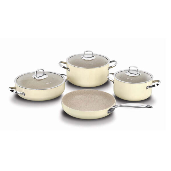 سرویس قابلمه 7 پارچه بژ زتا کرکماز 1292 - تصویر 1