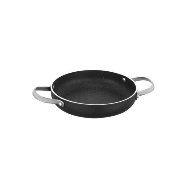 املت پز گرانیت 18 سانتیمتر مشکی گلکسی کرکماز 1337 - تصویر 1