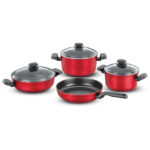 سرویس گرانیت 7 پارچه قرمز ارنلا کرکماز 1349