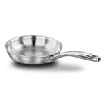 تابه تکدسته 20 سانتیمتر 1.0 لیتر استیل براق پروشف کرکماز 1379