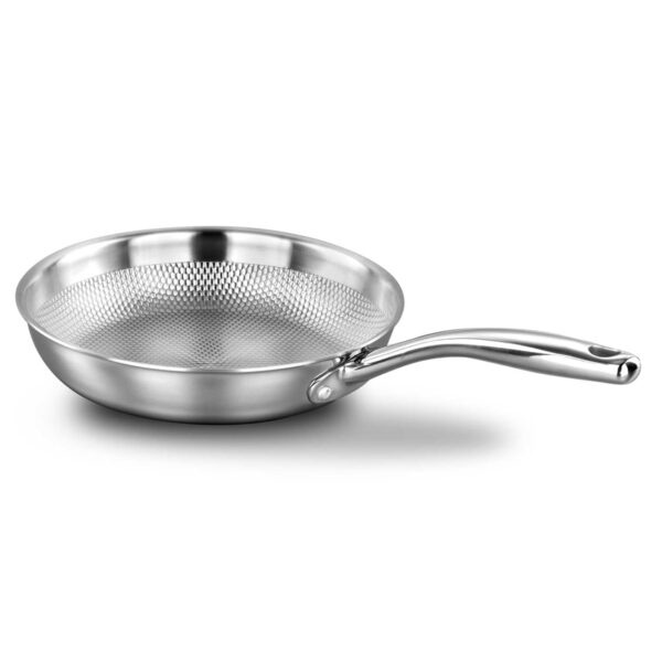 تابه گریل 24 سانتیمتر 1.8 لیتر استیل براق پروشف کرکماز 1383 - تصویر 1