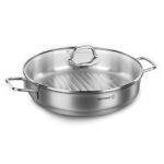 تابه سرخ کن 28 سانتیمتر 3.3 لیتر استیل پرلا کرکماز 1518