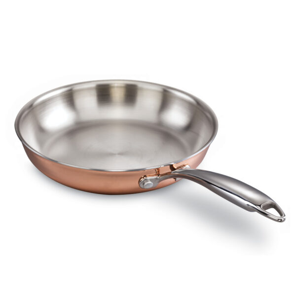 تابه تک دسته 24 سانتیمتر 2.0 لیتر استیل دیوانی کرکماز 1533 - تصویر 1