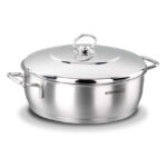 قابلمه کوتاه 26*10 سانتیمتر 5.3 لیتر استیل آسترا کرکماز 1907-1