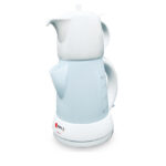 چای ساز برقی 1650 وات 0.7 + 1.8 لیتر سفید پانینی ریوالد 22221