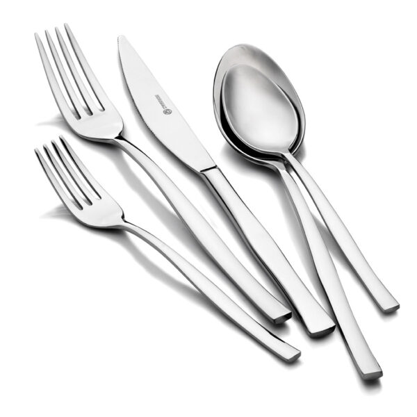 سرویس قاشق و چنگال 89 پارچه استیل ورا کرکماز 2353 - تصویر 1