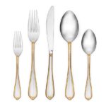 سرویس قاشق و چنگال 89 پارچه استیل دیلروبا گلد کرکماز 2442