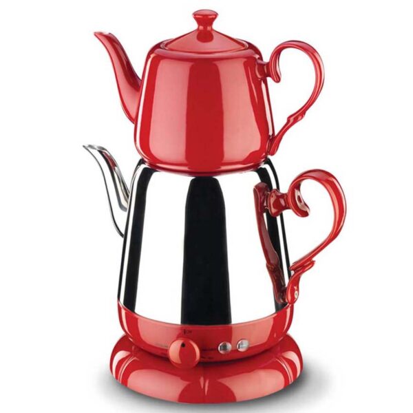 چای ساز برقی 2000 وات 1.1 + 1.5 لیتر نوستا کرکماز 339-01 - تصویر 1