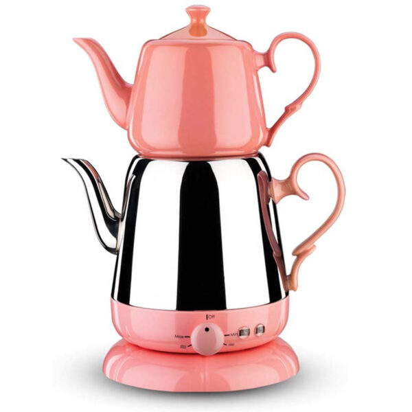 چای ساز برقی 2000 وات 1.1 + 1.5 لیتر نوستا کرکماز 339-02 - تصویر 1