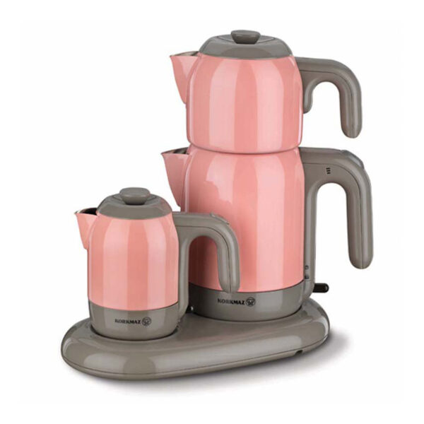 چای ساز و قهوه ساز برقی 1600 وات 0.7 + 1.7 لیتر میا کرکماز 353-02 - تصویر 1