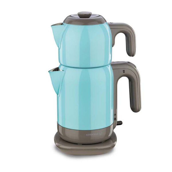 چای ساز برقی 1600 وات 1.1 + 1.7 لیتر دمتز کرکماز 369-10 - تصویر 1