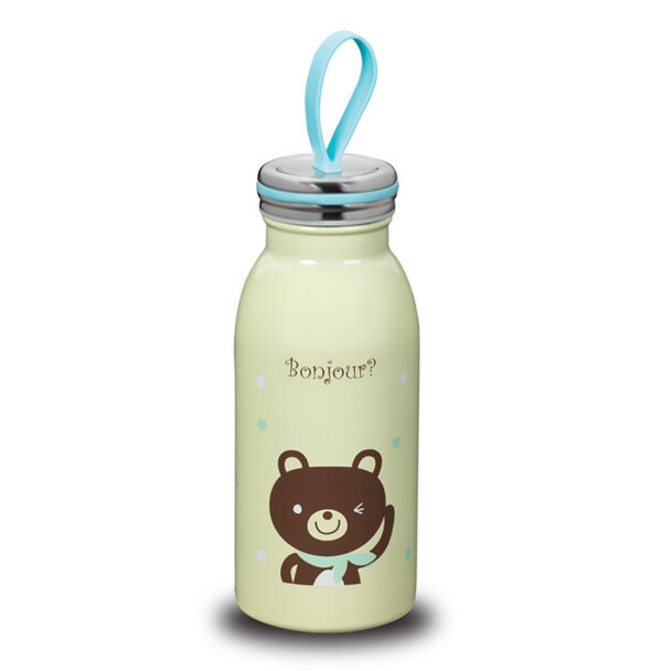 قمقمه کودک 350 میلی لیتر زرد بامبینو پلاس کرکماز 691-03 - تصویر 1