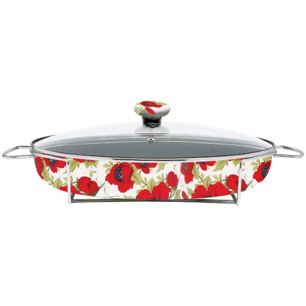 سینی فر بیضی تفلون 39 سانتی متر بیوتی ریوالد 702101 - تصویر 1