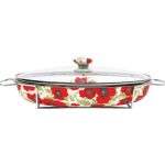 سینی فر بیضی لعابی 39 سانتی متر بیوتی ریوالد 7021301