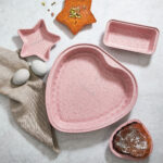 قالب کیک مکعبی 15 سانتی متر صورتی تورتا کرکماز 765 - تصویر 2