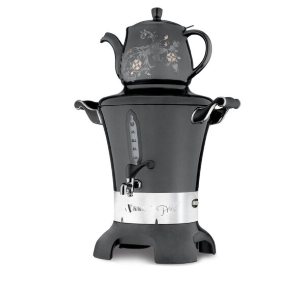 سماور برقی 1800 وات 1.2 + 3.5 لیتر مشکی پرنسس ریوالد 800203 - تصویر 1