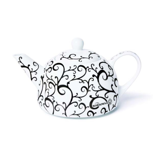 قوری چینی 1.1 لیتر فرفورژه براق لونا کرکماز 81403 - تصویر 1