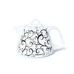 قوری چینی 1.1 لیتر فرفورژه براق استا کرکماز 81404