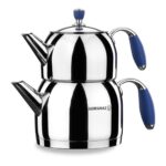 كتری قوری 0.7 +1.5 لیتر فلورا کرکماز 118-02