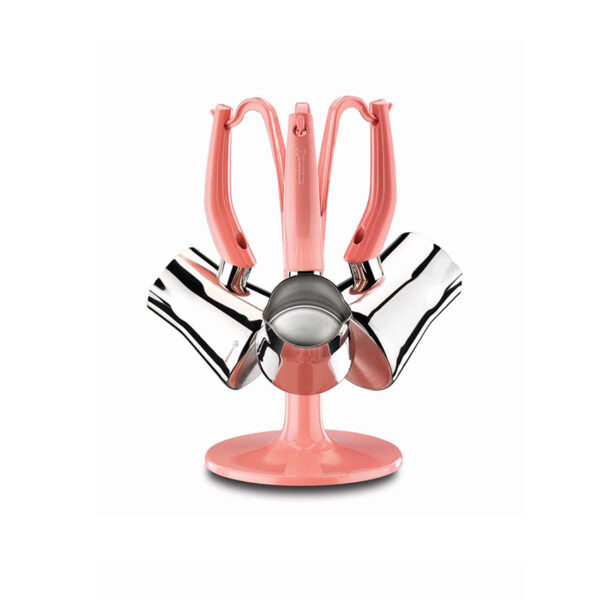 سرویس قهوه جوش 4 پارچه 3-4-5 فنجان استیل مانولیا کرکماز 1228 - تصویر 1