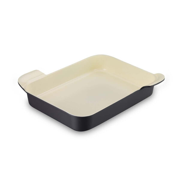 تابه فر سرامیک 39 سانتیمتر 6.3 لیتر مشکی ناتورا کرکماز 1449 - تصویر 1