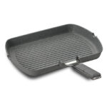 تابه گریل گرانیت 34 سانتیمتر طوسی فاین کاست کرکماز 1499