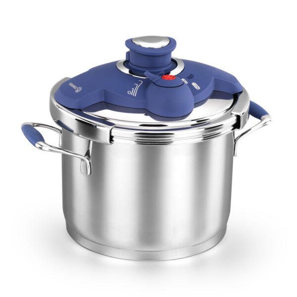 زودپز 6.0 لیتر استیل فلورا کرکماز 159-02 - تصویر 1