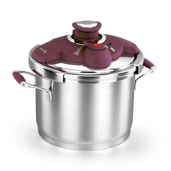 زودپز 6.0 لیتر استیل فلورا کرکماز 159-03 - تصویر 1