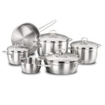 سرویس قابلمه 10 پارچه استیل مات آسترا کرکماز 1898-6