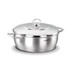 قابلمه کوتاه 24*8 سانتیمتر 3.6 لیتر استیل آسترا کرکماز 1904-1