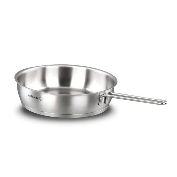 تابه 26*6.5 سانتیمتر 4.0 لیتر استیل مات آسترا کرکماز 1909-1 - تصویر 1