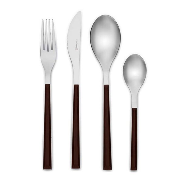 سرویس قاشق و چنگال 24 پارچه استیل ناتورا کرکماز 2211-1 - تصویر 1