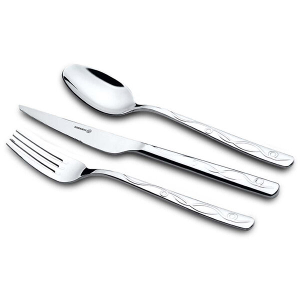 سرویس قاشق و چنگال 89 پارچه استیل سیینا کرکماز 2311 - تصویر 1