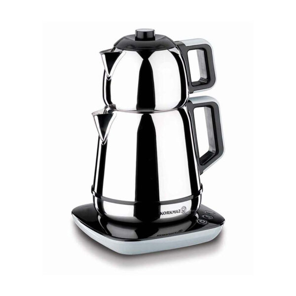 چای ساز برقی 2000 وات 1.1 + 1.7 لیتر دمیکس کرکماز 354 - تصویر 1