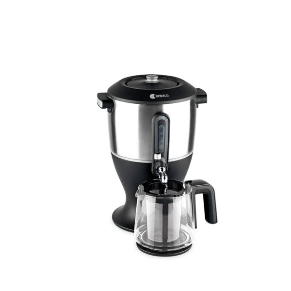 سماوربرقی 2000 وات 1.2 + 3.0 لیتر استیل مات کاونتری ریوالد 800207 - تصویر 2