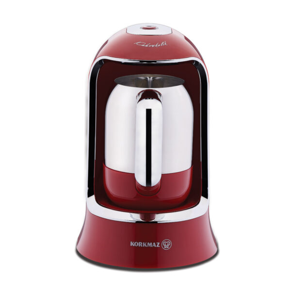 قهوه ساز ترک اتوماتیک برقی 400 وات قرمز قهوه کولیک کرکماز 860-08