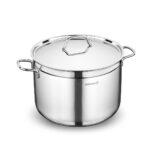 قابلمه گود 30*20.0 سانتیمتر 14.0 لیتر استیل مات آلفا کرکماز 1032