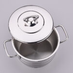 قابلمه 26*15.0 سانتیمتر 8.0 لیتر استیل براق آسترا کرکماز 1908